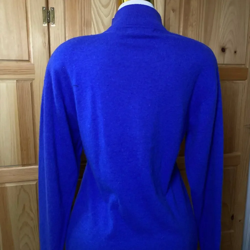 True Vintage Rabbit Hair and Lambswool Luxury Old Money Asymmetric Button Dress - Picture 9 of 16